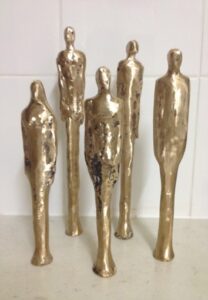 metal sculpture by tom hellmo art sunshine coast artist